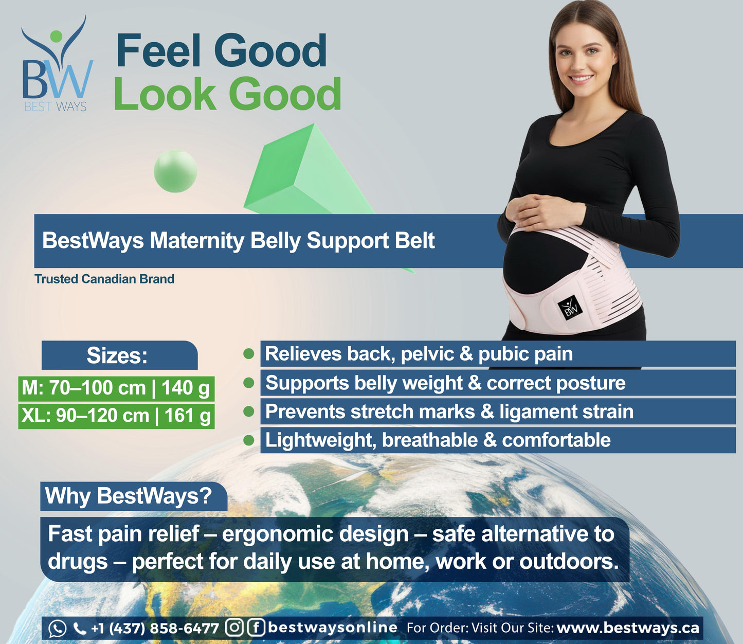 Maternity Belly Support Belt|All-Day Comfort for Expecting Mothers