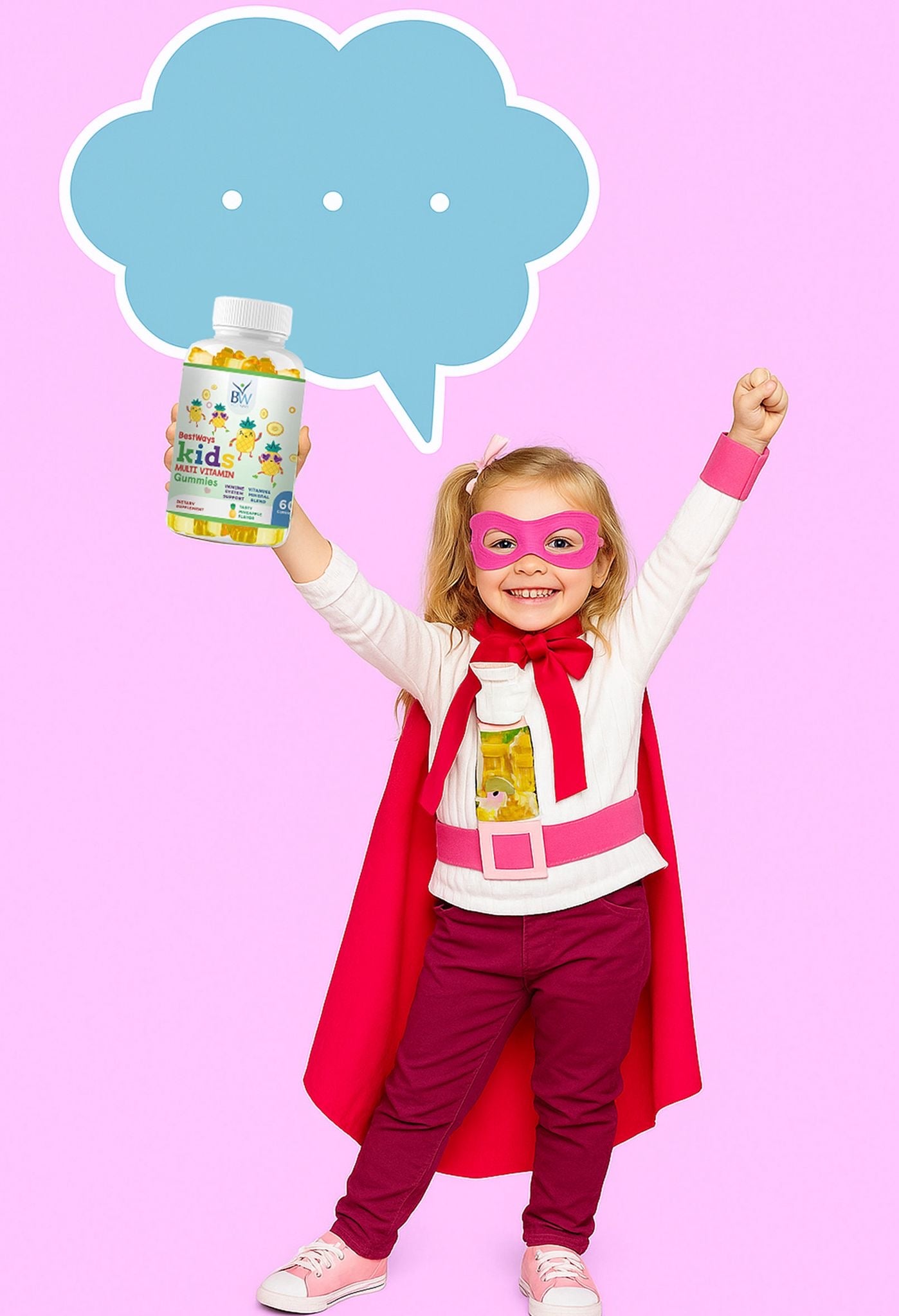 BestWays Kids – Complete Multivitamin Gummies | Healthy Kids, Happy Moms | Boost Immune System