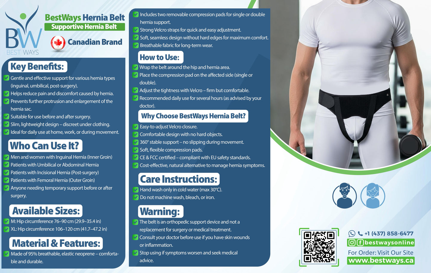 Hernia Belt| Strength where you Need it Most!
