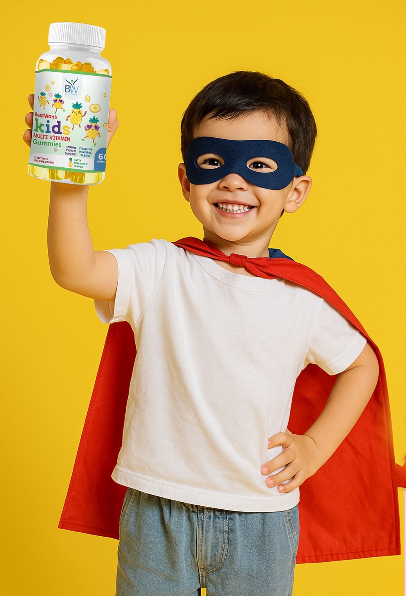 BestWays Kids – Complete Multivitamin Gummies | Healthy Kids, Happy Moms | Boost Immune System