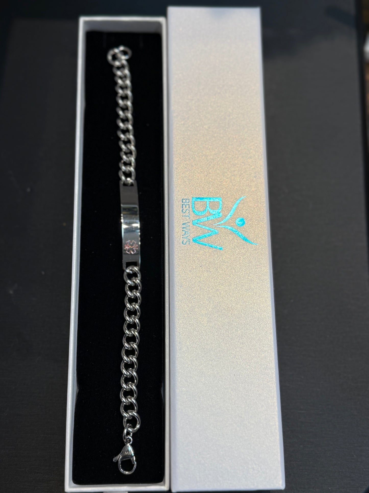 Bracelet d'alerte médicale BestWays™️ – Un style qui sauve des vies