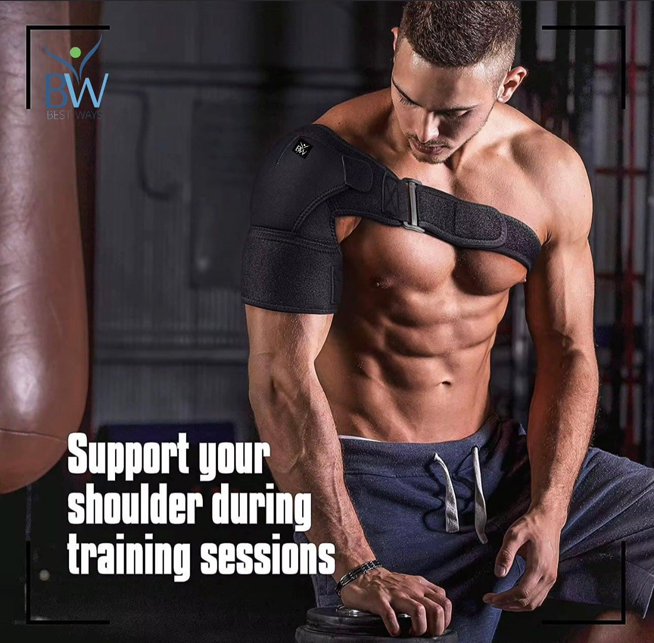 BestWays Shoulder Brace|Universal Adjustable Size