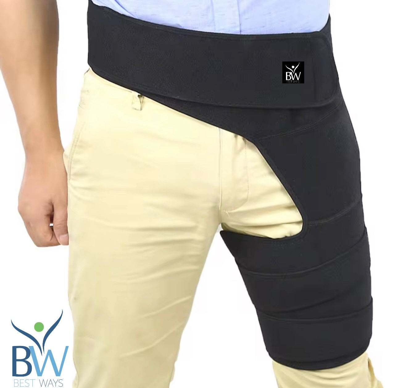 BestWay Hip And Thigh Brace | Universal Adjustable Size | Support, move and recover!