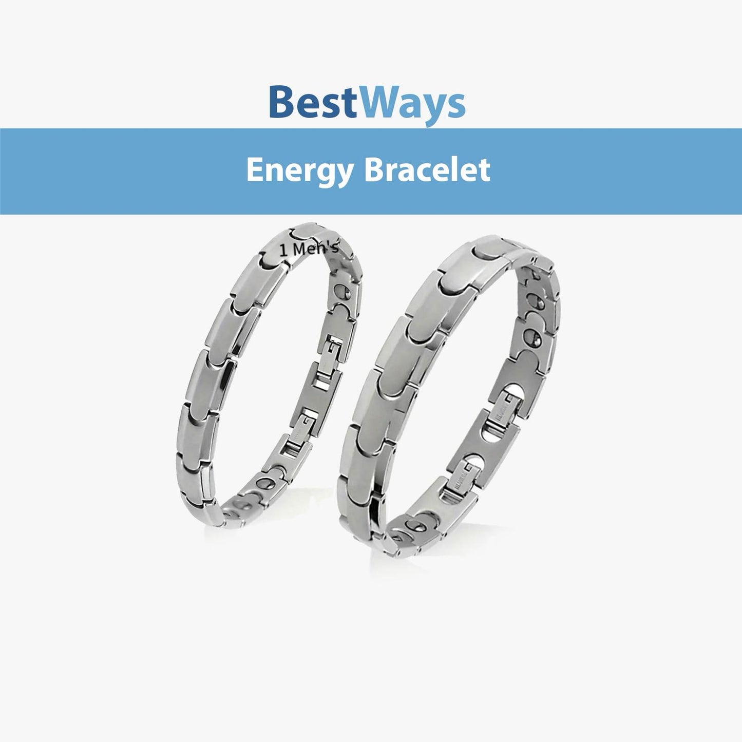 Celebrate love and well-being with the Couple’s Magnetic Energy Bracelet. Made from premium titanium stainless steel with embedded magnets, these unisex bracelets support circulation, joint comfort, and natural energy flow. A meaningful gift for couples that combines style, strength, and wellness.