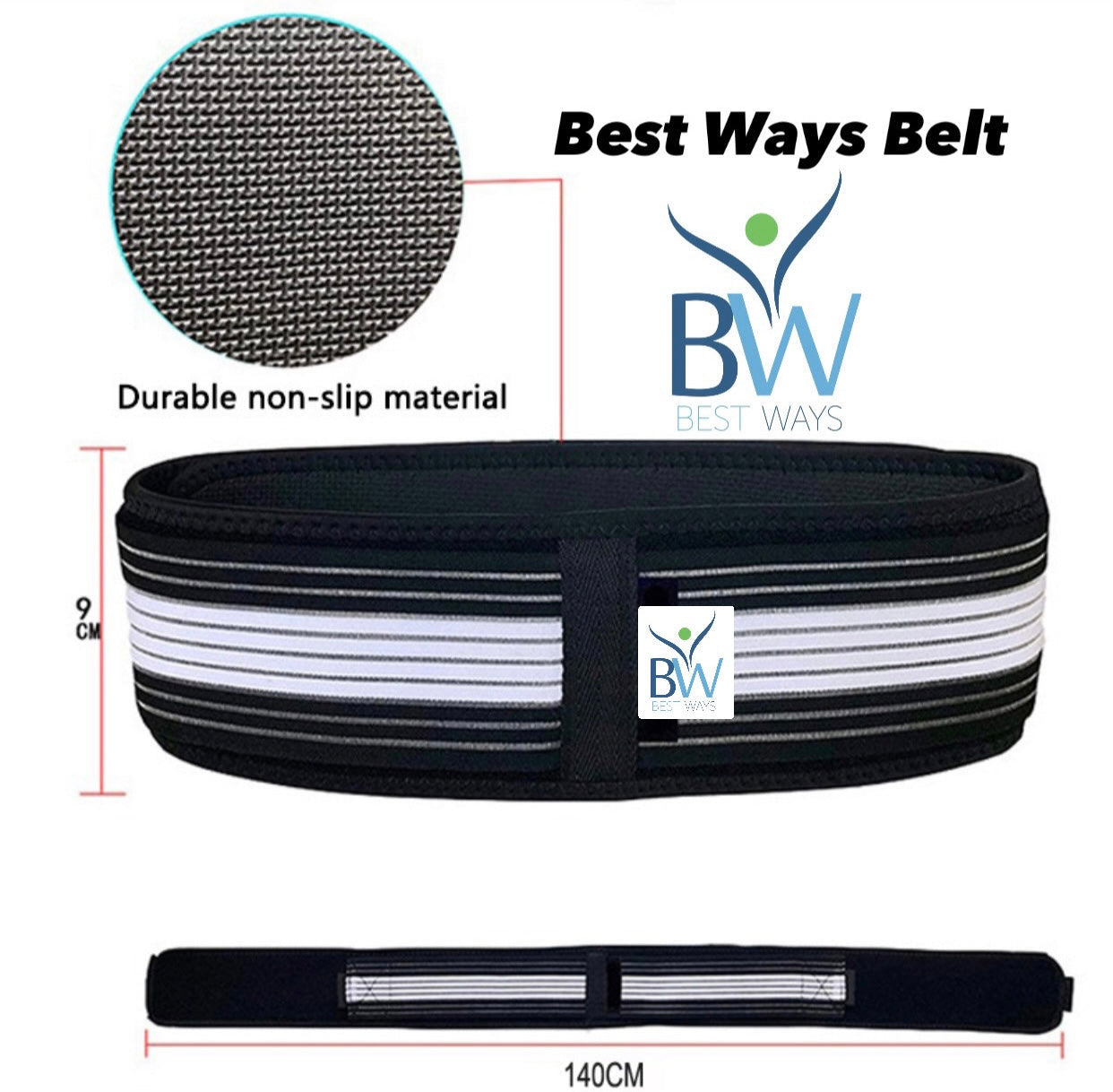 BestWays Belt(Back Pain, Lower Back Pain, Hip Pain and Sciatica)