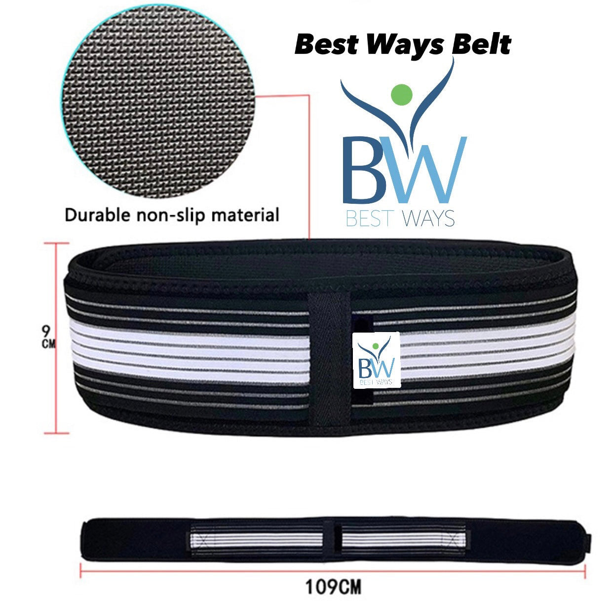 BestWays Belt(Back Pain, Lower Back Pain, Hip Pain and Sciatica)