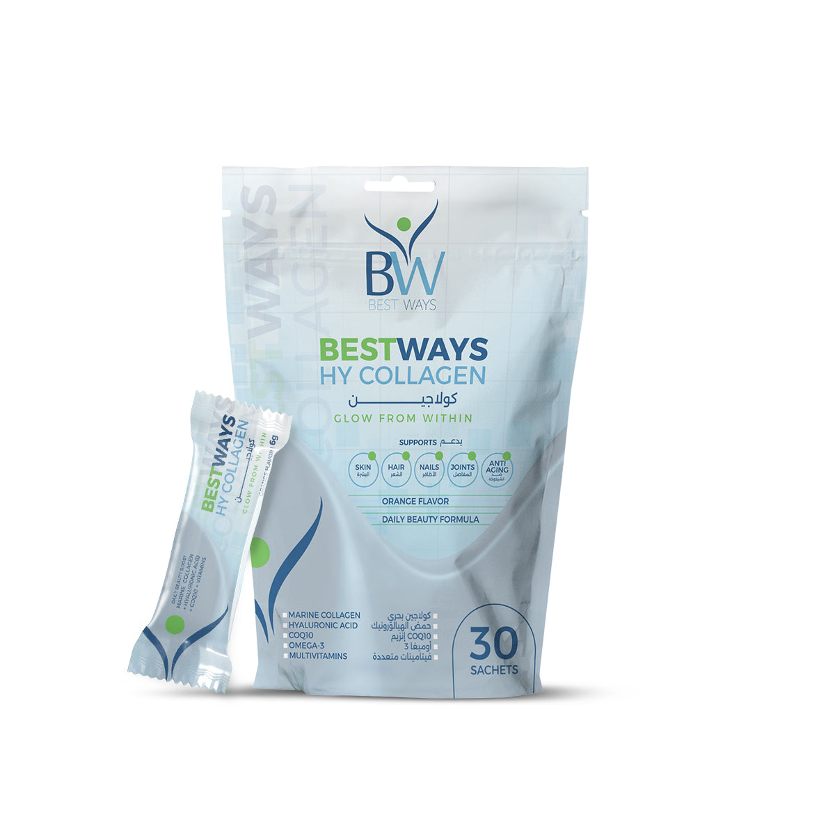 Now Available: BestWays Hy- Collagen (Advanced Skin, Joint & Hair Support) - Gelatin Free (Halal حلال) - Limited Quantity - Selling Out Fast