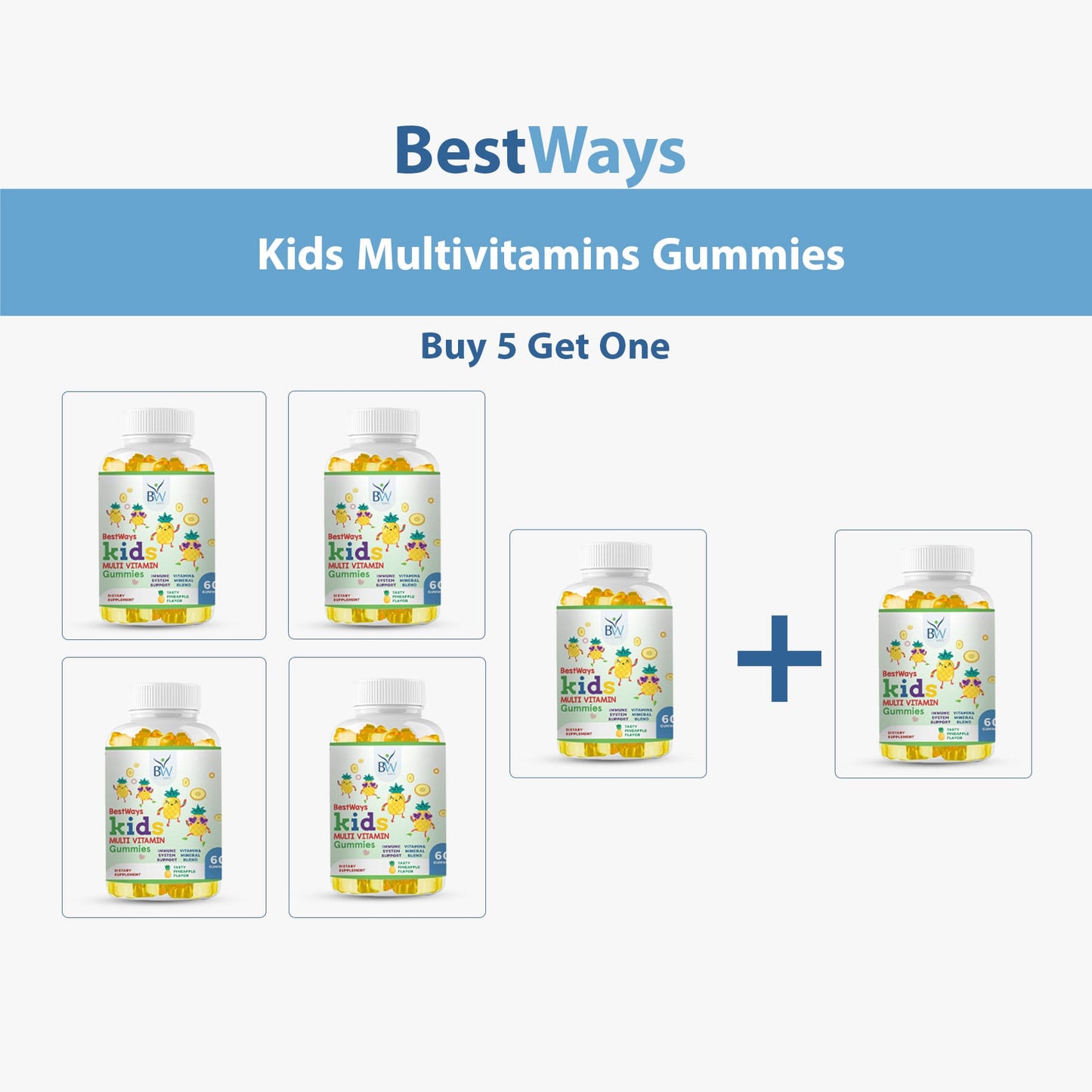 BestWays Kids – Complete Multivitamin Gummies