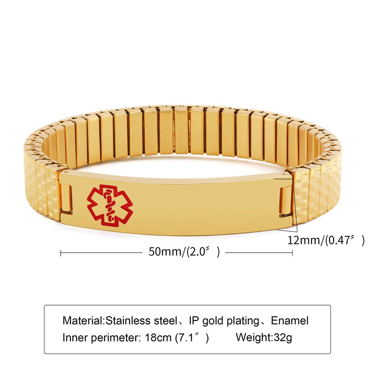 BestWays Medical Alert Bracelet – Where Safety Meets Style