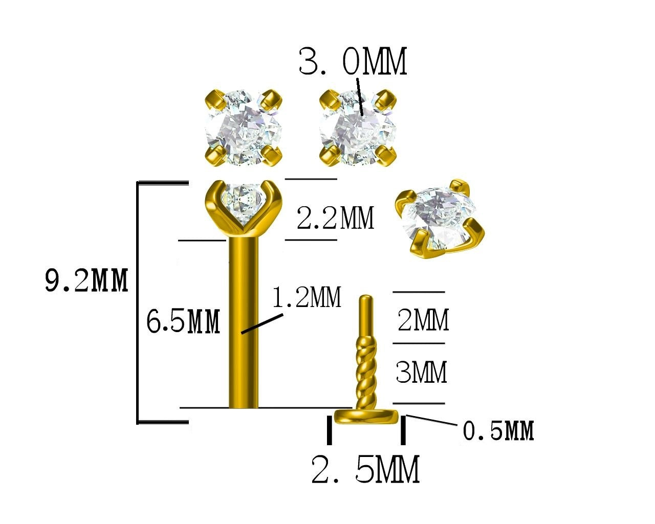 Classic Nose Stud Collection
Look good, feel good—BestWays nose studs blend modern elegance with ancient beliefs in balance and well-being.