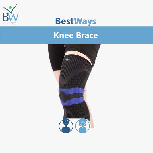 BestWays Knee Braces provide pain relief, joint support, and injury prevention for sports & recovery. Adjustable, non-slip, breathable design.