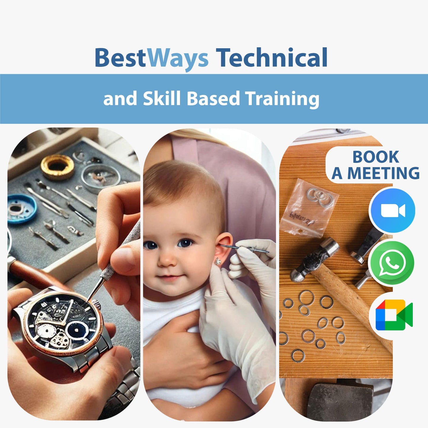 Chose How Would You like to Consult with Us!