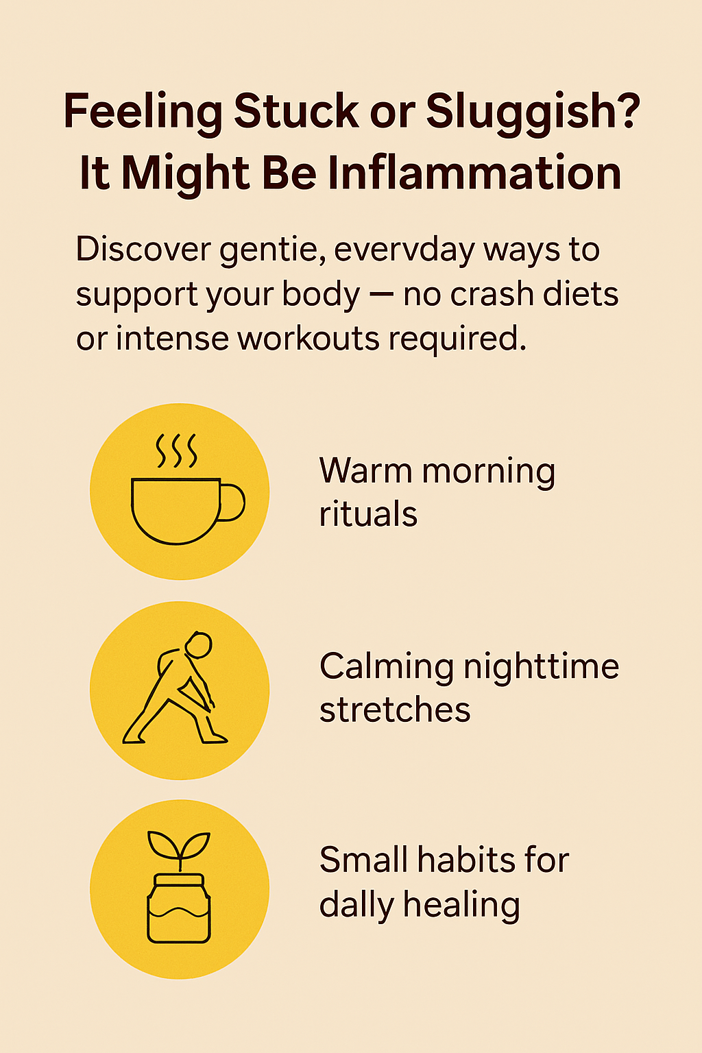 Feeling Stuck or Sluggish? It Might Be Inflammation — Not Just Fatigue
