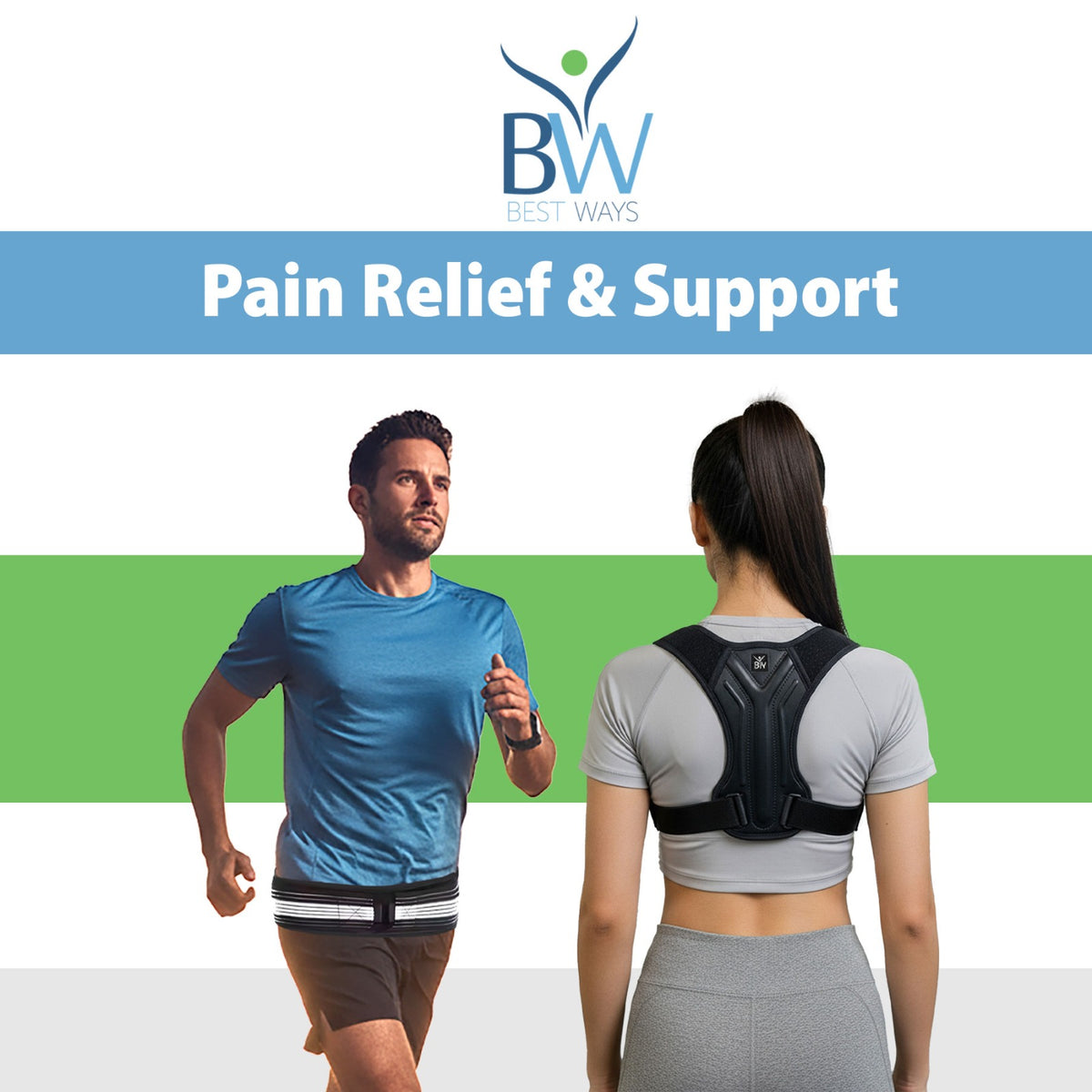 Feel Good with Supportive Everyday Pain Relief Braces