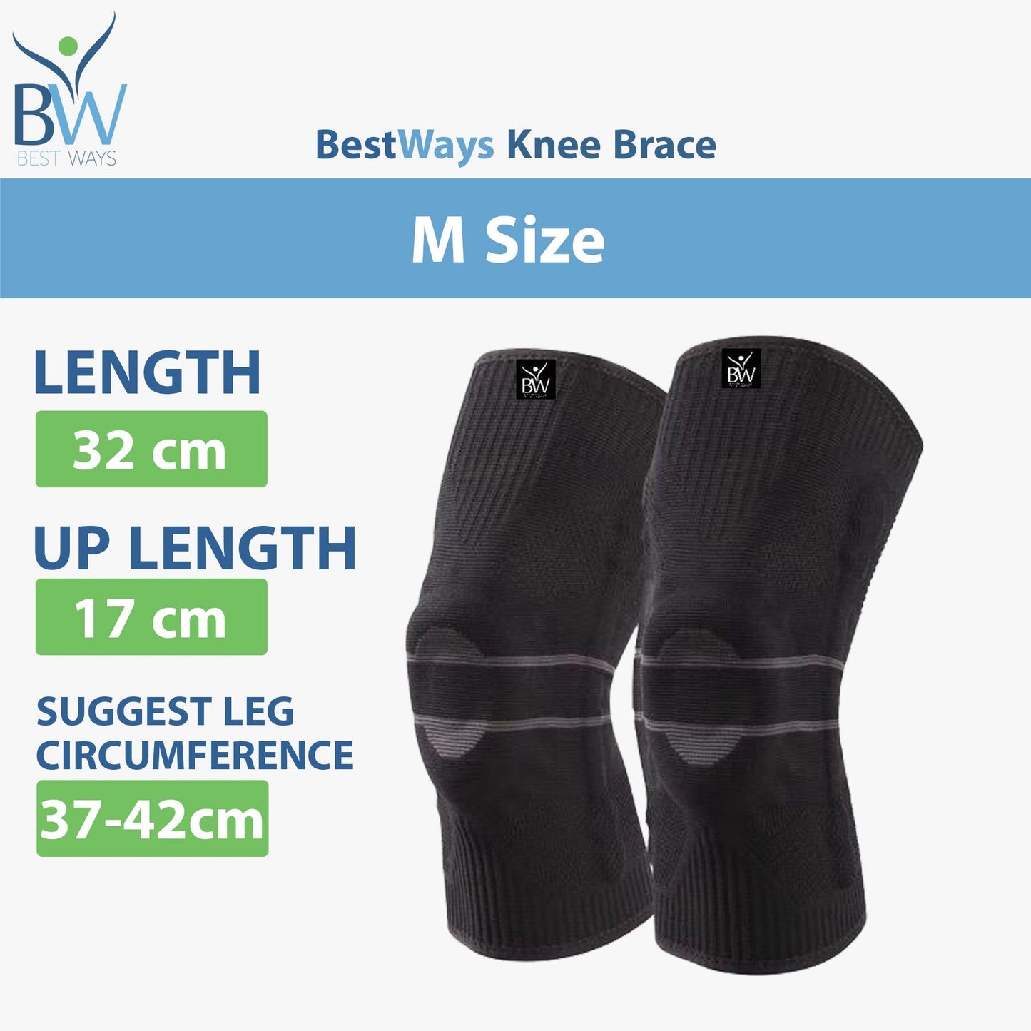 Pre Order: BestWays Knee Pain Relief Package (2 Packs of Collagen + Knee Pad)