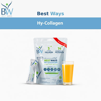 Hy-Collagen (Advanced Skin, Bones, Joint, Nails & Hair Support) - Gelatin Free (Halal)