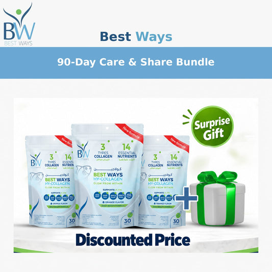 Hy-Collagen 90 Days Care & Share Bundle | 3 Packs + Surprise Gift + Free Shipping
