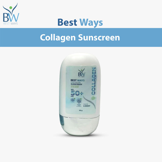 Coming Soon:                          Collagen Sunscreen SPF 50 Face & Body Protection - 50g