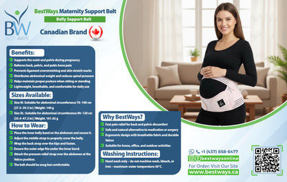 Maternity Belly Support Belt|All-Day Comfort for Expecting Mothers