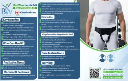 Hernia Pain Relief Package: Hy-Collagen Targeted Recovery Bundle