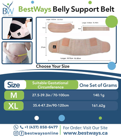 Maternity Belly Support Belt|All-Day Comfort for Expecting Mothers