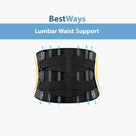 Pre-Order:BestWays Lumbar Waist Support