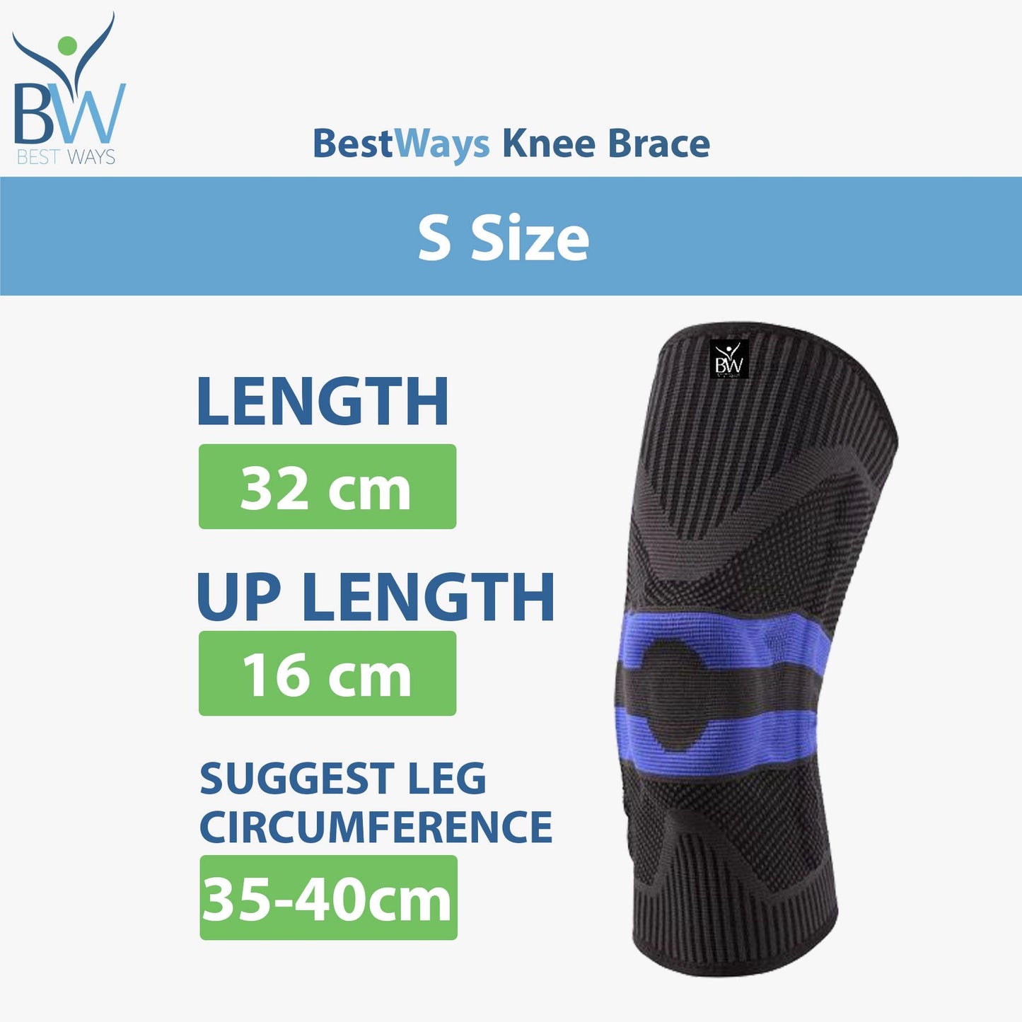 Pre Order: BestWays Knee Pain Relief Package (2 Packs of Collagen + Knee Pad)