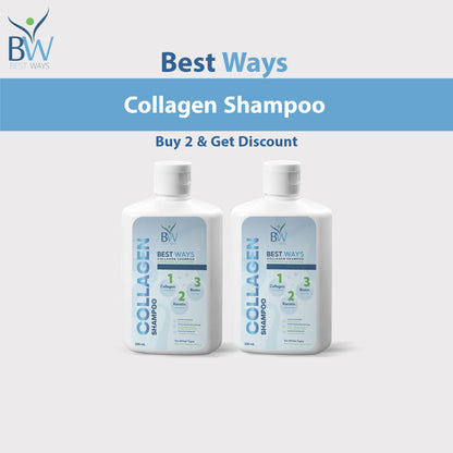 Pre Order: Collagen Shampoo – Collagen, Keratin & Biotin Hair Strengthening Shampoo– 250ML (Pre order will take longer Time )