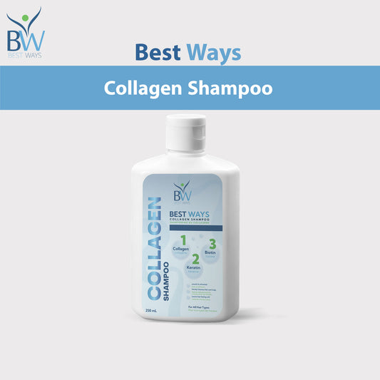 Pre Order: Collagen Shampoo – Collagen, Keratin & Biotin Hair Strengthening Shampoo– 250ML (Pre order will take longer Time )