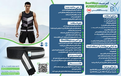 Belt (Back Pain, Lower Back Pain | Hip Pain and Sciatica)| Fast Relief for Lower Back Pain, Anytime