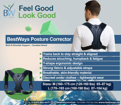 Psoture and Upper Back Pain Relief Package: The ultimate Body Glue and Posture Bundle