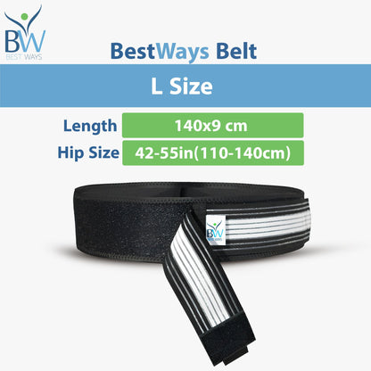 Belt (Back Pain, Lower Back Pain | Hip Pain and Sciatica)| Fast Relief for Lower Back Pain, Anytime
