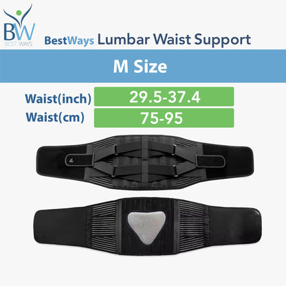 Lumbar pain relief package: Hy-Collagen Vitality & Lumbar Waist Bundle | Buy 3, Get 1 Lumbar Support FREE