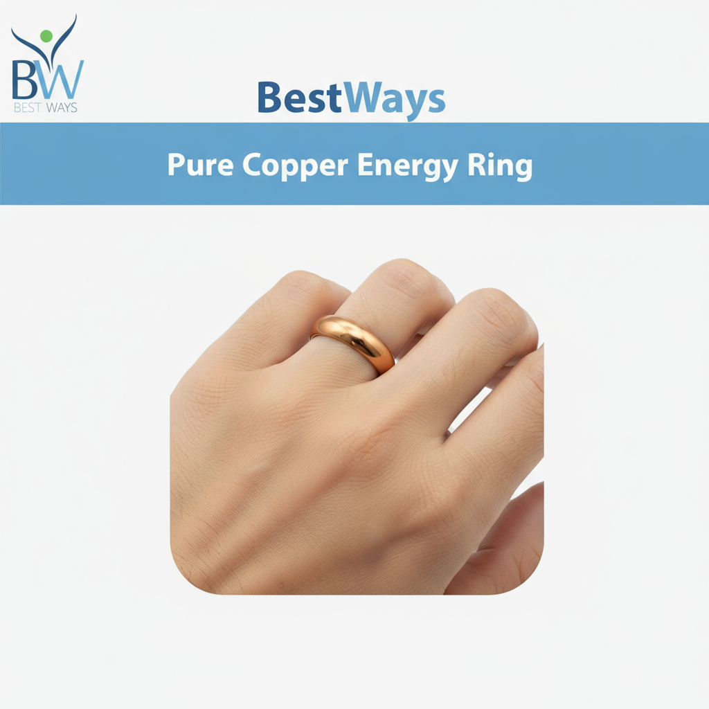 Pure Copper Magentic Energy Ring – Simple Design, Powerful Effect