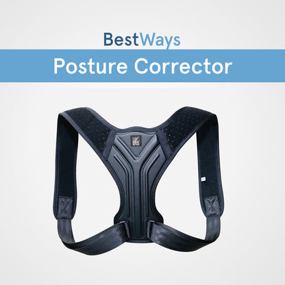 Improve posture, relieve back & neck pain, and boost confidence with the BestWays Posture Corrector. Lightweight, adjustable, and discreet under clothes.