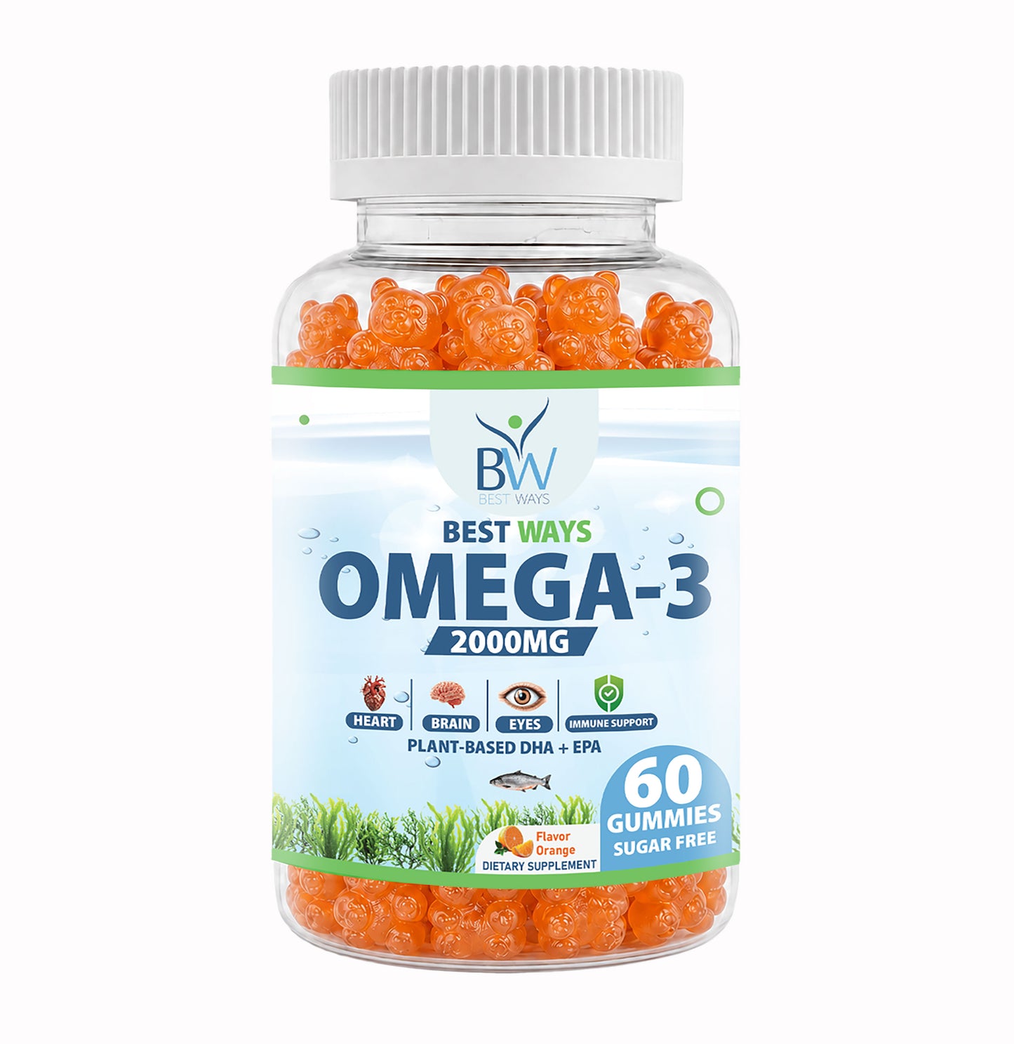 Coming soon:                Omega-3 Gummies 2000mg (Halal حلال) – Heart, Brain & Immune Support | Rich in Omega-3 Fatty Acids | Delicious Fruity Flavor | 60 Easy-to-Chew Gummies – Pre Order