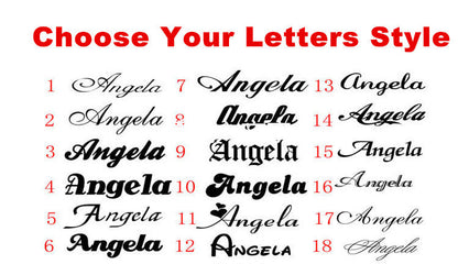 Custom Name Jewelry – Your Name, Your Style| Git to Your Self or Your Loved Ones (Price will be determined based on Your Choice)