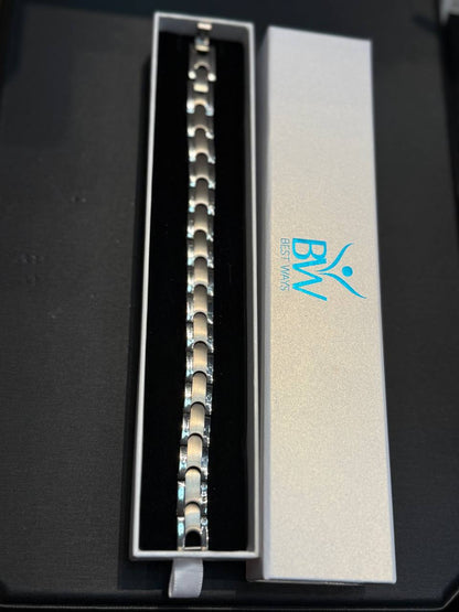 Titanium Energy Bracelet|Wellness with Style