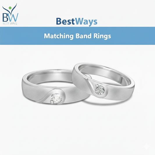 Custom Matching Band Rings| RealSilver