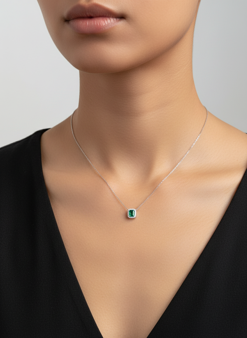 Birthstone Necklace | Real Silver