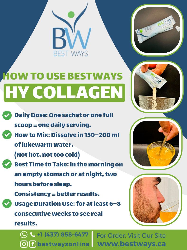 Pack soulagement des maux de dos BestWays (2 paquets de collagène + une ceinture)