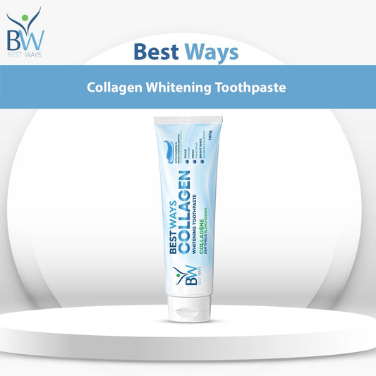 Coming Soon:    Collagen Whitening Toothpaste – Fluoride & Nano-Hydroxyapatite | 100g