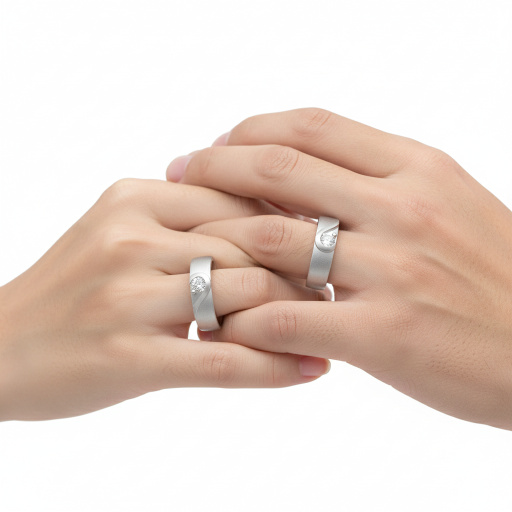 Custom Matching Band Rings| RealSilver