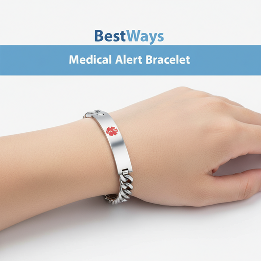 Cuban Link Medical Alert Bracelet