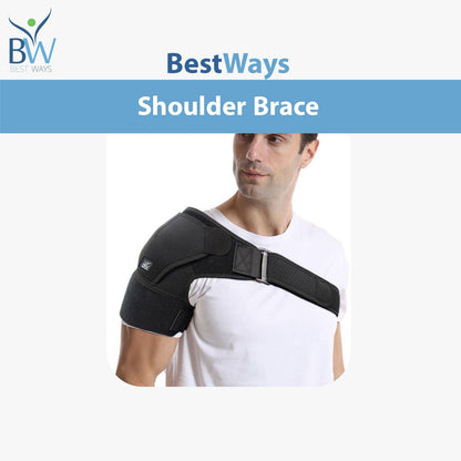 Shoulder Pain Relief Package: Glow & Posture Support Bundle | Buy 3 HY Collagen + FREE Shoulder Brace