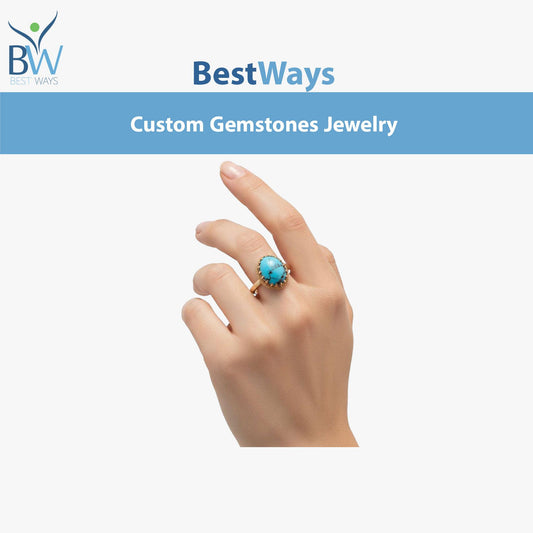 Gemstone Custom Jewelry Just Made only For you: Ruby, Emerad, Lapis and Many More (Price will be determined based on Your Choice)