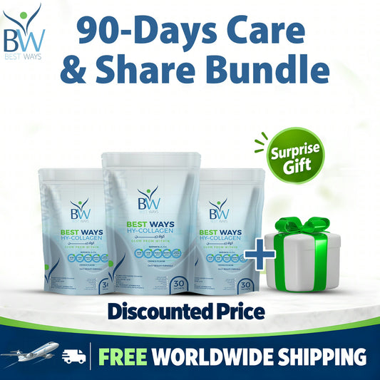 Hy-Collagen 90 Days Care & Share Bundle | 3 Packs + Surprise Gift + Free Shipping