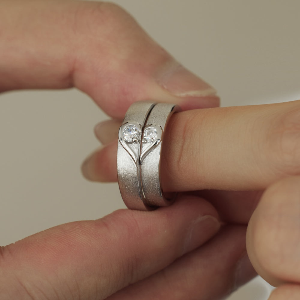 Custom Matching Band Rings| RealSilver