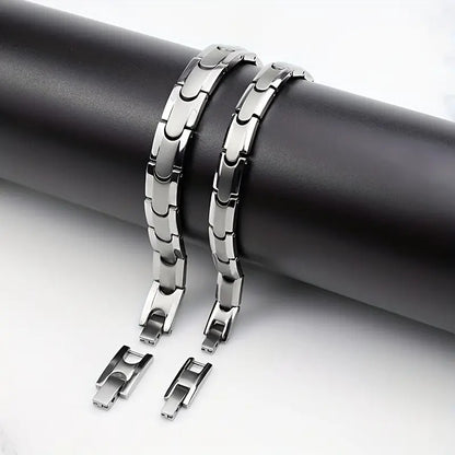Titanium Energy Bracelet|Wellness with Style
