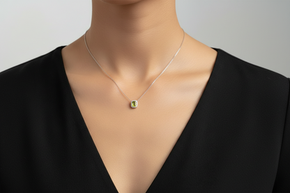 Birthstone Necklace | Real Silver